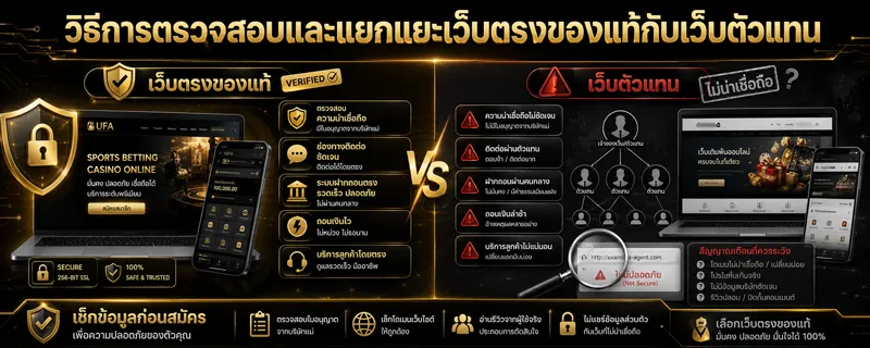 UFABET เว็บตรง